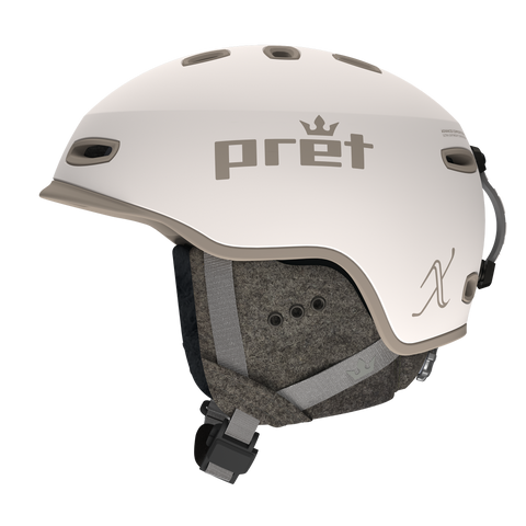 Pret Lyric Ski Helmet, Color: Chalk, Size: M
