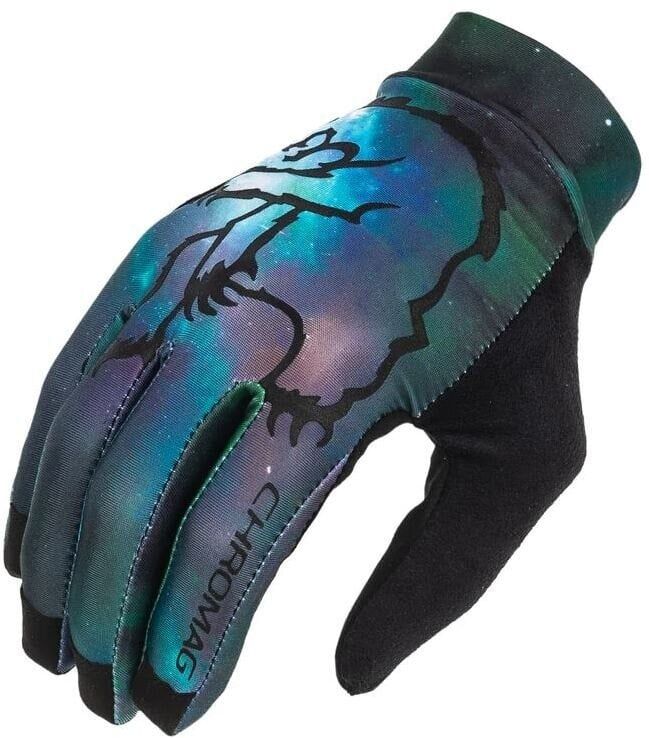 Habit Full Finger Cycling Glove, Color: Cosmo Blue, Size: S