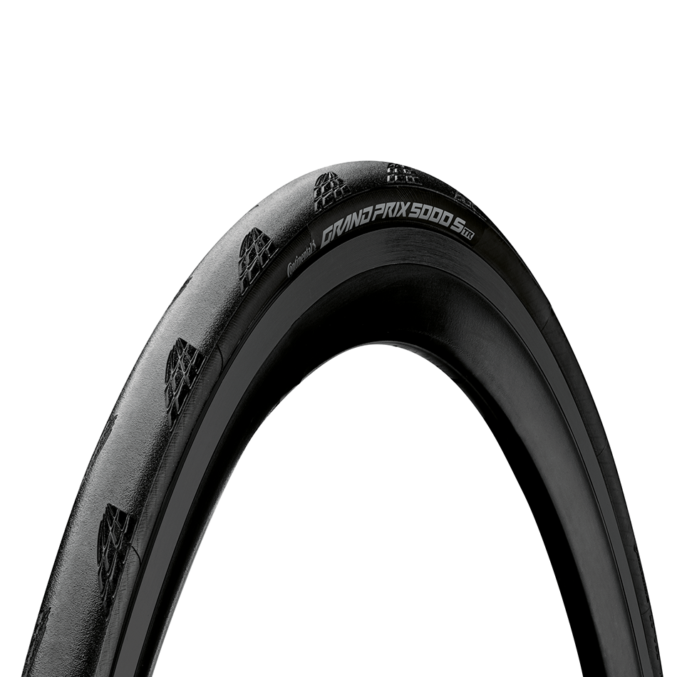 Continental Grand Prix 5000 S TR Tire - 700 x 25, Tubeless, Folding, Black, 220tpi