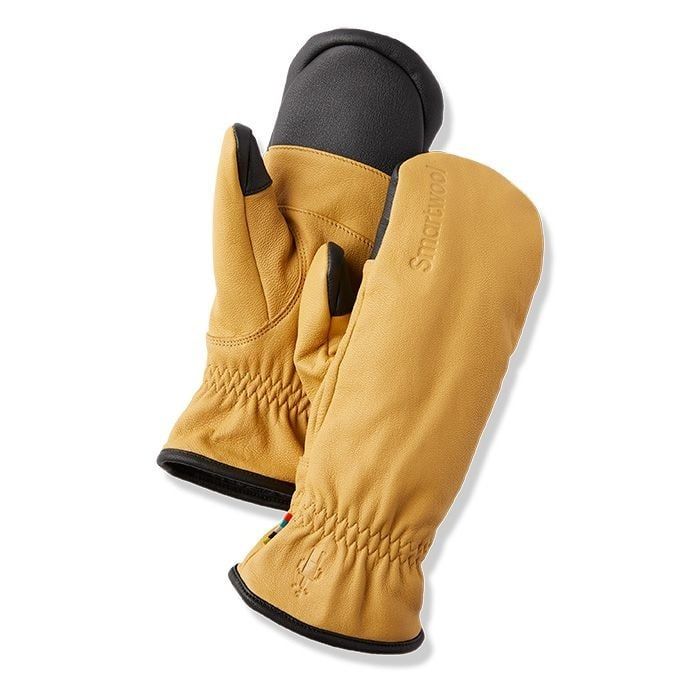Smartwool Ridgeway Mitt, Color: Buck, Size: L
