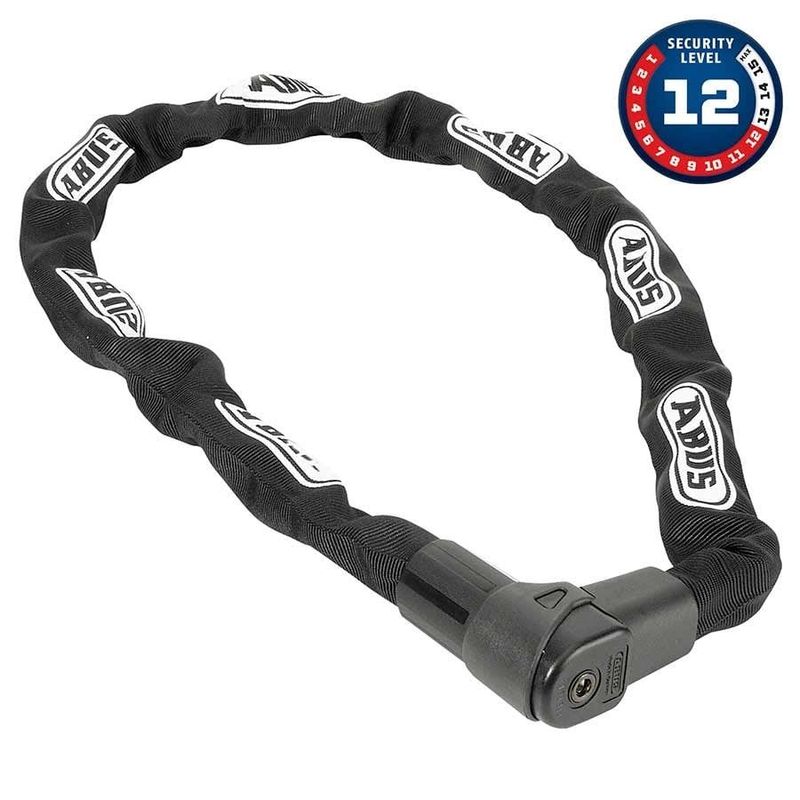 Abus city chain with key 9mmx110cm