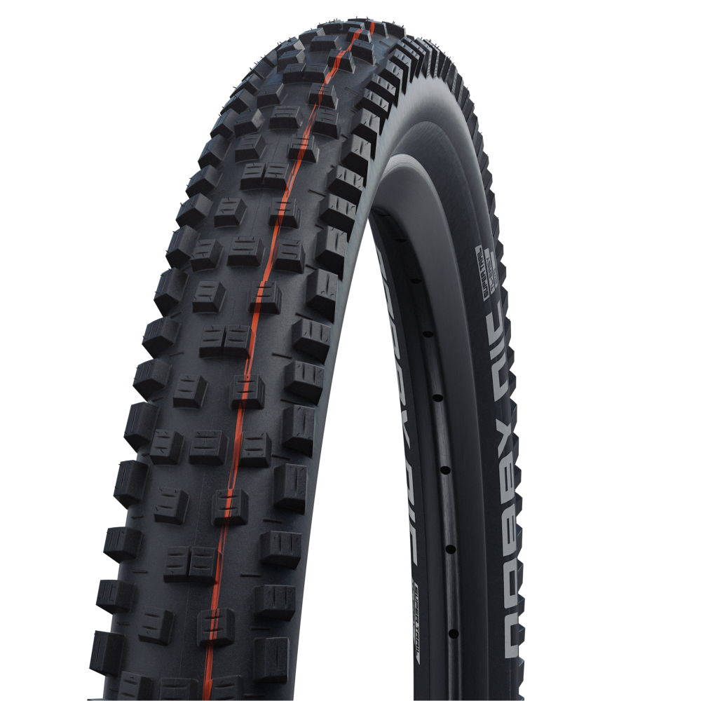 Schwalbe, Nobby Nic, Mountain Tire, 27.5&#39;&#39;x2.40, Folding, Tubeless Ready, Addix Performance, Perf, TwinSkin, TL Ready, Black