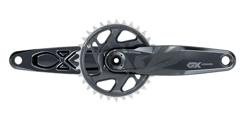 SRAM, GX Eagle DUB C1, Crankset, Speed: 11/12, Spindle: 28.99mm, BCD: Direct Mount, 32, DUB, 170mm, Black, MTB