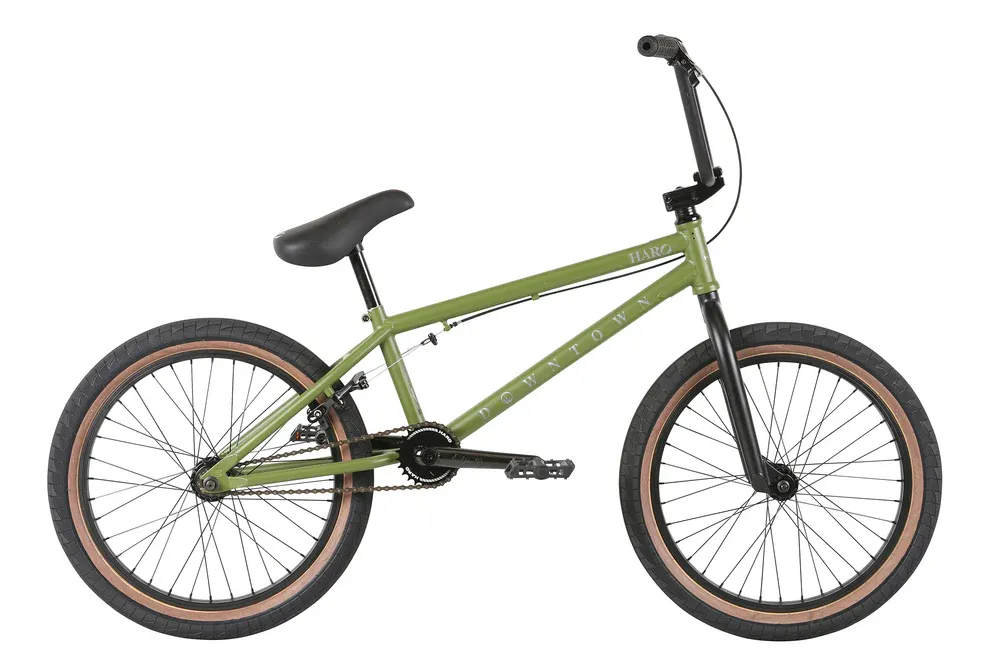 HARO DOWNTOWN MAT ARMY GRN20.5