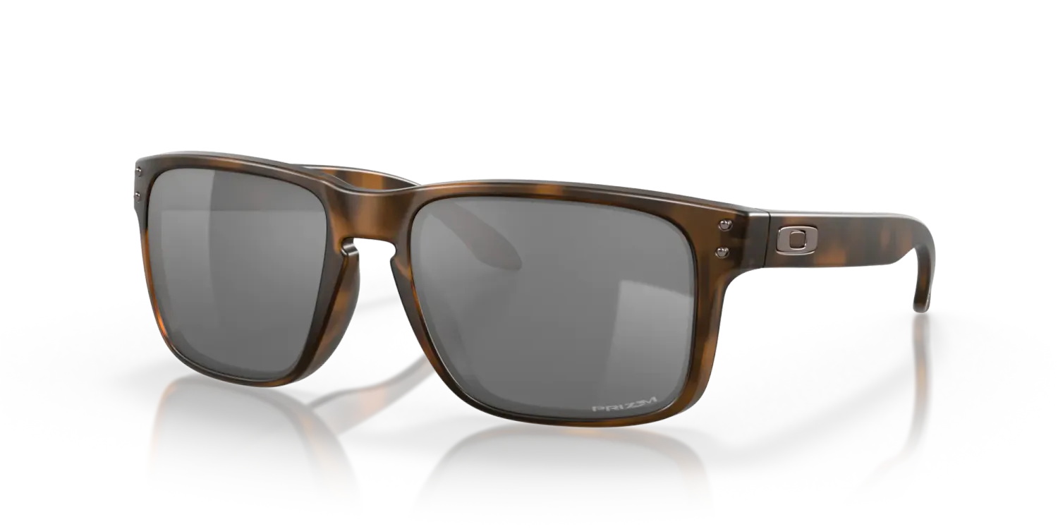 Holbrook Matte Brown Tortoise w/Prizm Black Iridium