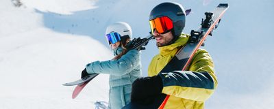 Ski Helmet and Accessories