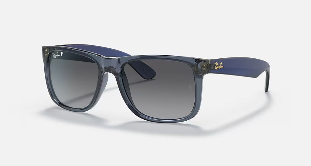 Justin Transparent Blue w/ Grey Gradient Polar
