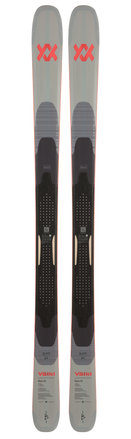 Blaze 94 grey/red skis 2025