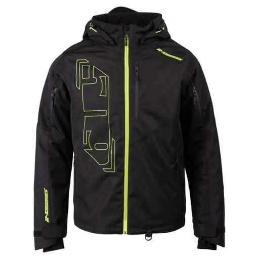 509 Mens R-200 Insulated Jacket , color: black with lime, season: fall 24, size: XL