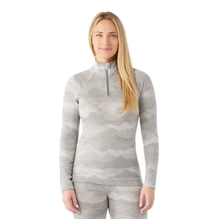 Women&#39;s Classic Thermal Merino Base Layer 1/4 Zip