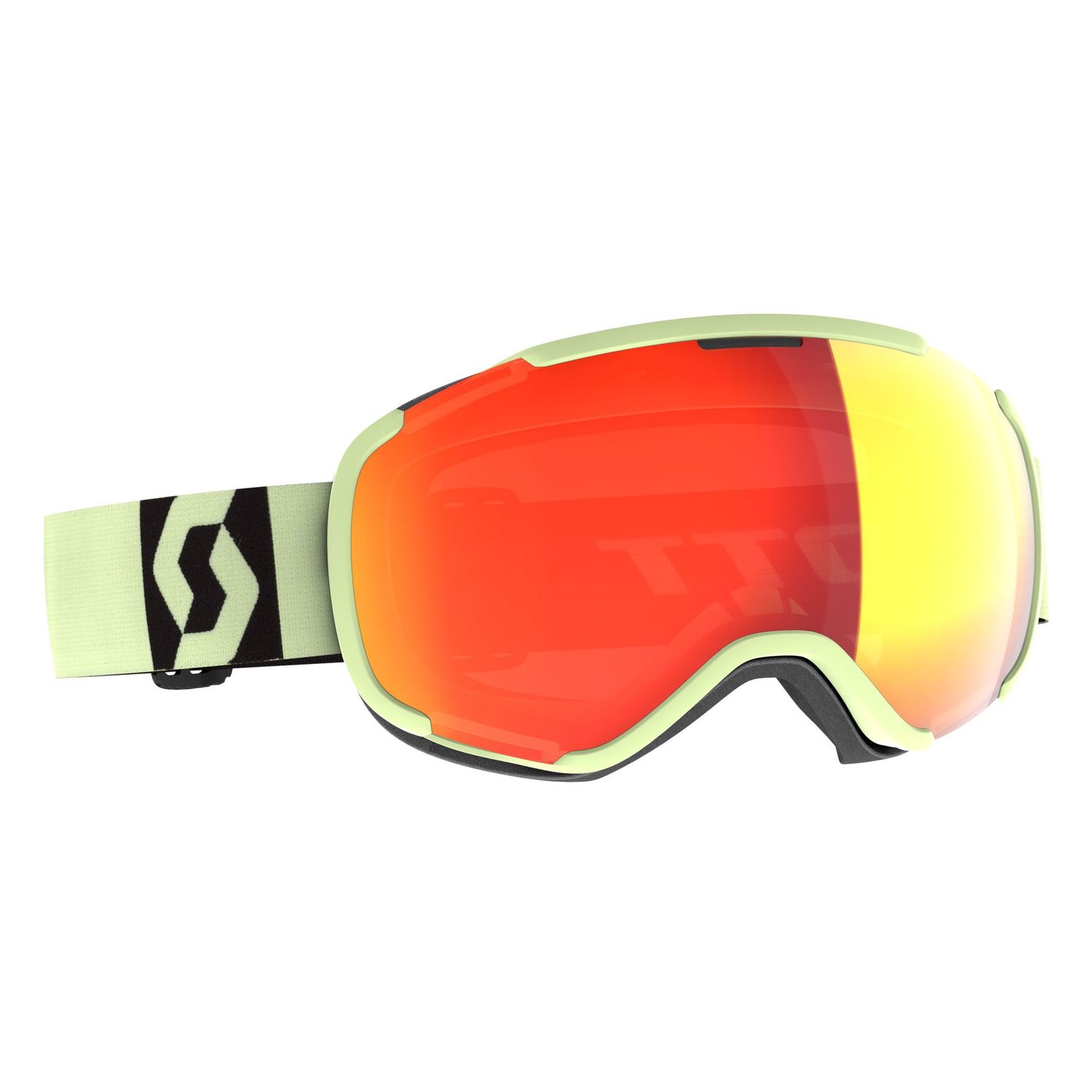 Goggle Faze II Acid Yellow enhancer red chrome