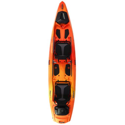 Targa 130t recreational kayak, Color: mango