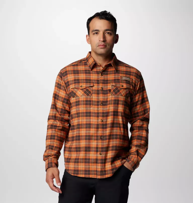 Men&#39;s Roughtail Stretch Flannel LS Shirt
