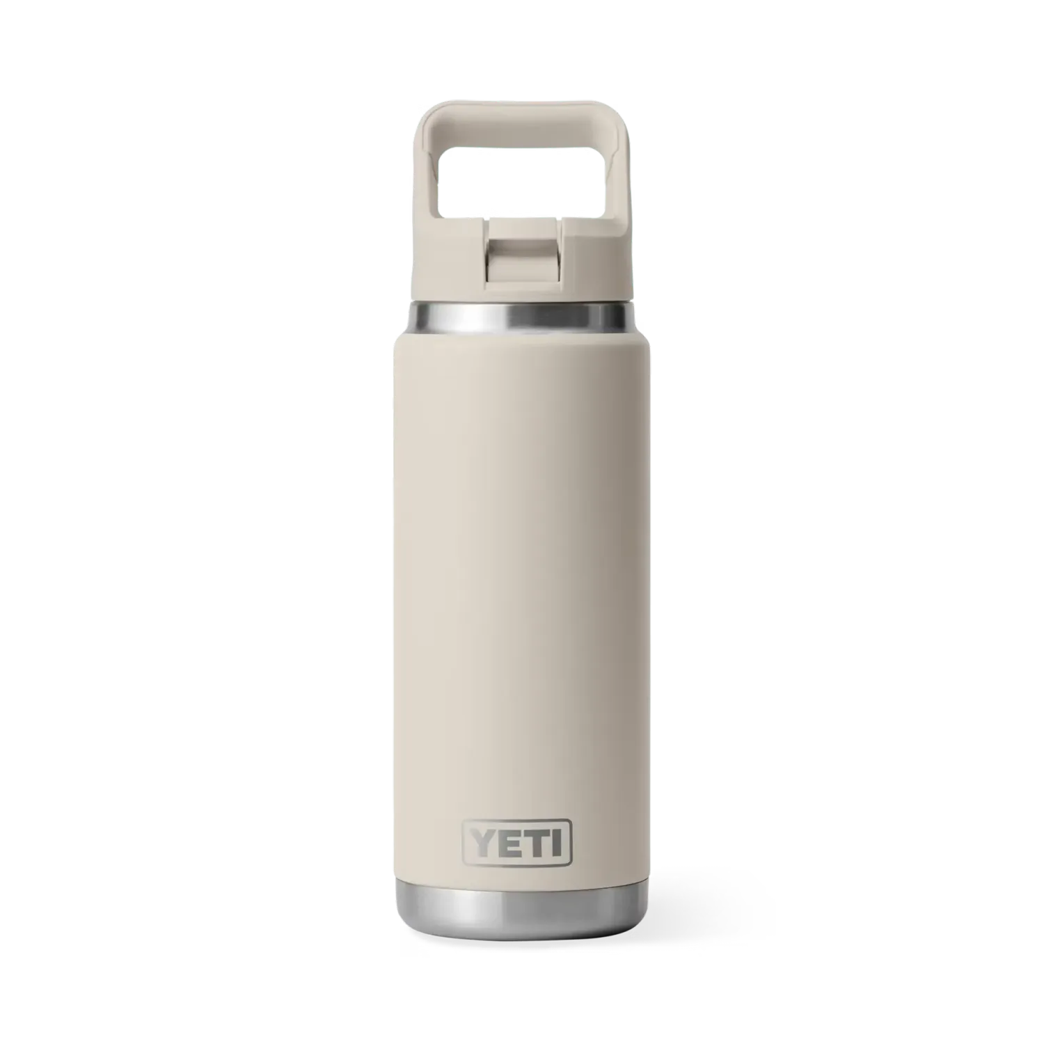 RAMBLER 769 ML BOTTLE WITH STRAW CAP, Color: Cape Taupe