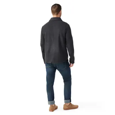 Men&#39;s Smartwool Anchor Line Shirt Jacket CHARCOAL HEATHER XL