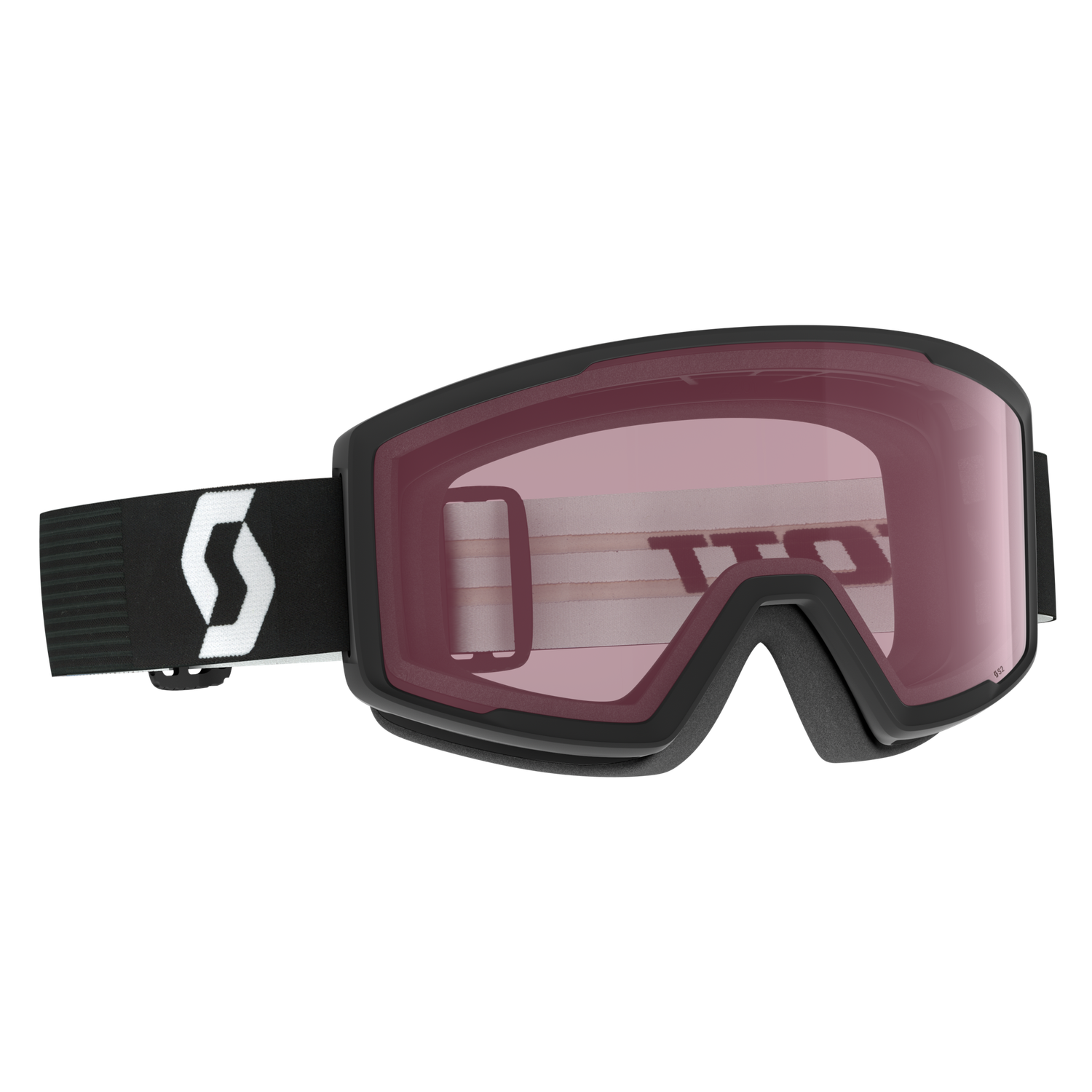 Scott Factor Goggle, Color: Black/White Enhancer