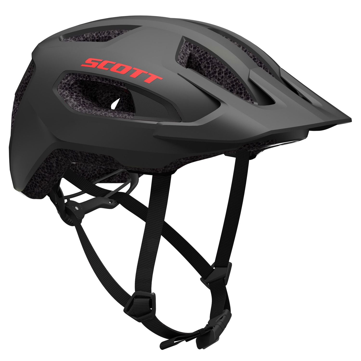 410851 SUPRA HELMET DK GREY/RED-OS^
