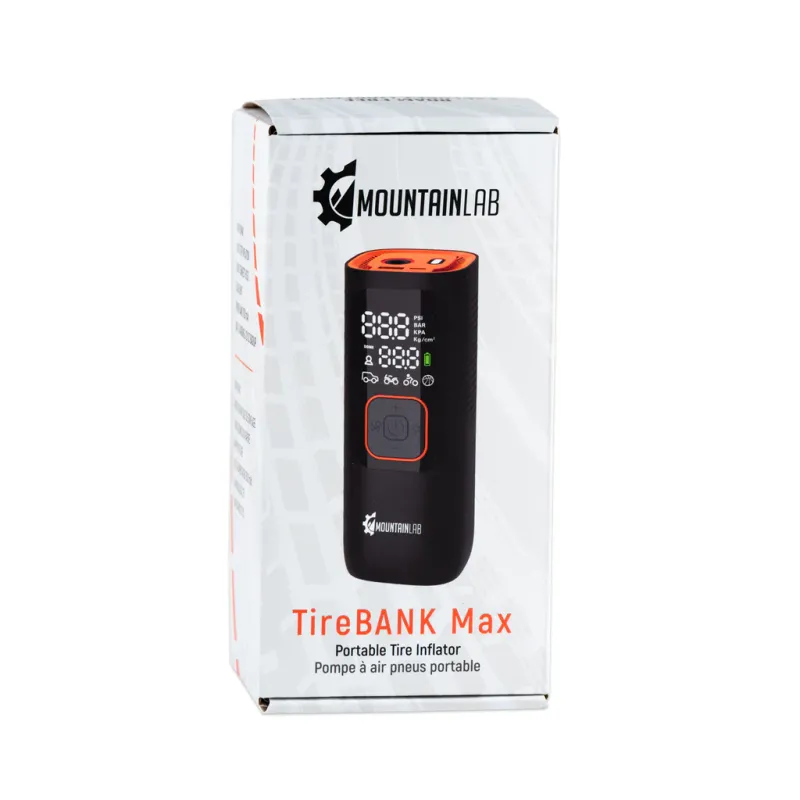 TireBank Max Portable tire inflator