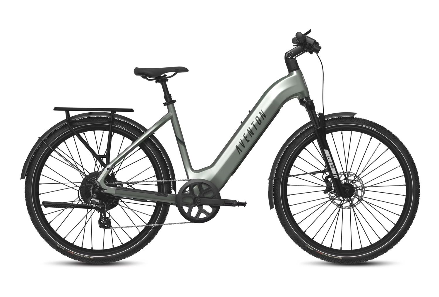 Aventon Level 3 Step Through Commuter Ebike Large /Glacier Mint