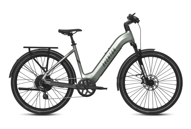 Aventon Level 3 Step Through Commuter Ebike Large /Glacier Mint