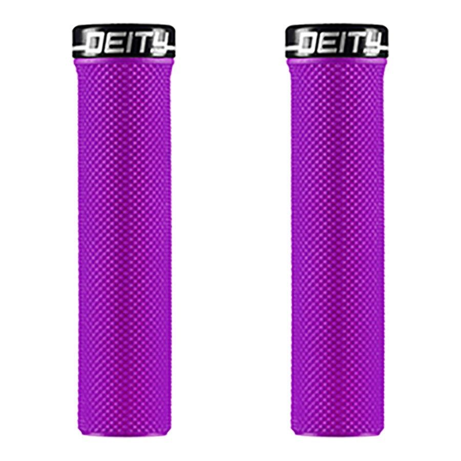 Deity, Slimfit, Grips, 132mm, Purple, Pair