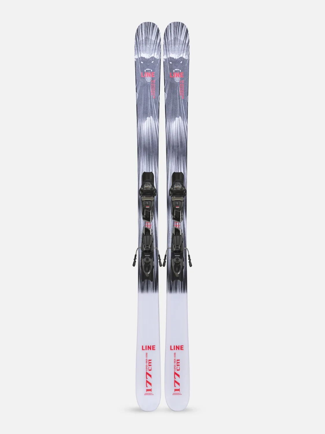 LINE Honey Badger Skis 2026 with Quickclik Binding