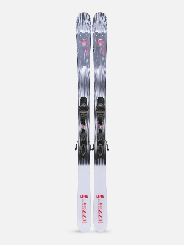 LINE Honey Badger Skis 2026 with Quickclik Binding