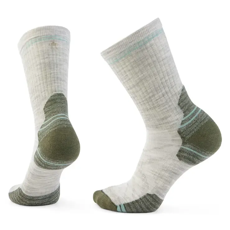 Women&#39;s Hike Targeted Cushion Crew Socks ASH M