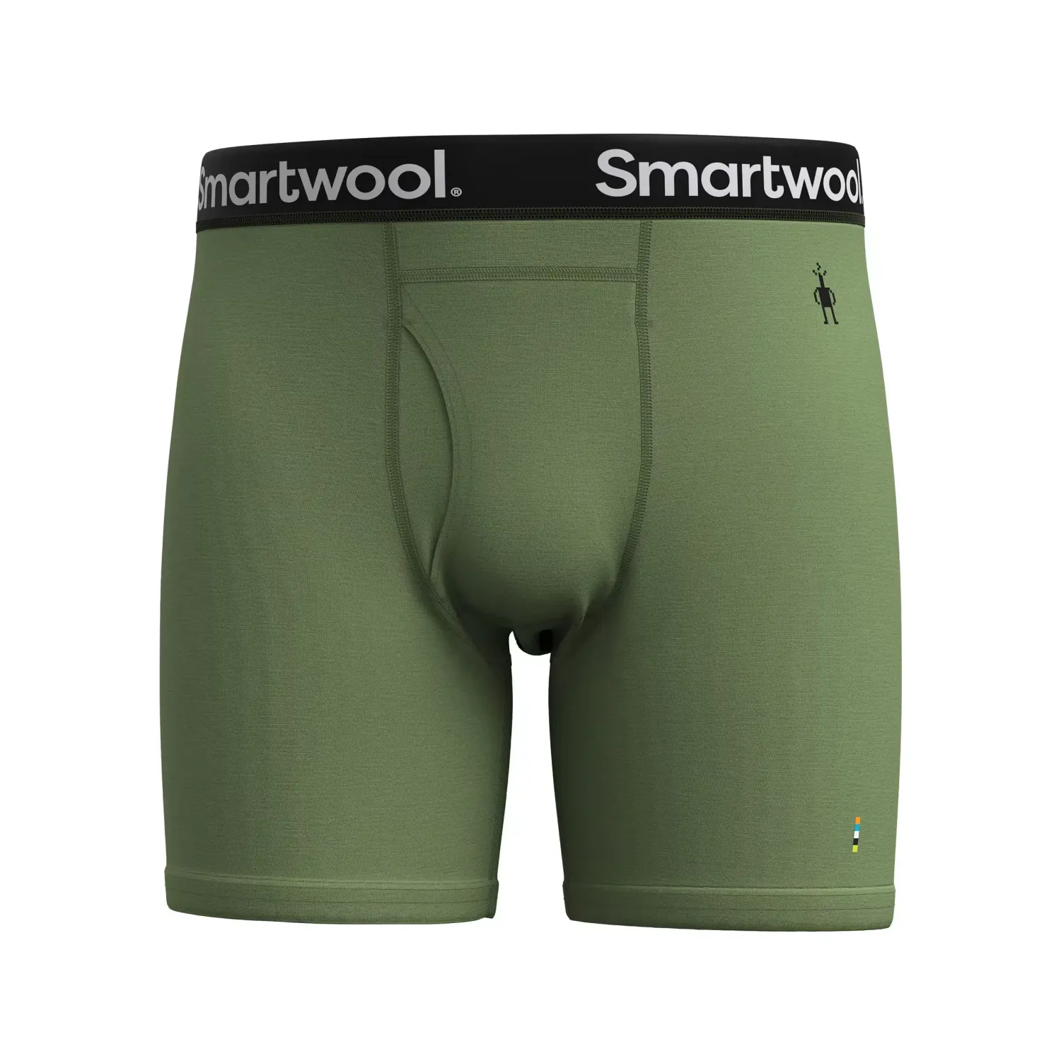 Men&#39;s Merino Boxer Brief Boxed FERN GREEN XL