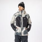 Scott Men&#39;s Ultimate Dryo Jacket Dust White Print Large