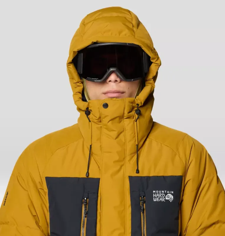 First Tracks Down Jacket - Olive Gold  Large