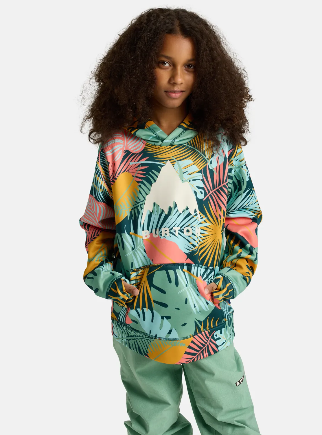 Burton Kids Oak Pullover XS Tropical
