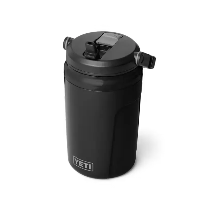 Silo 1/2 Gallon Straw Jug Black