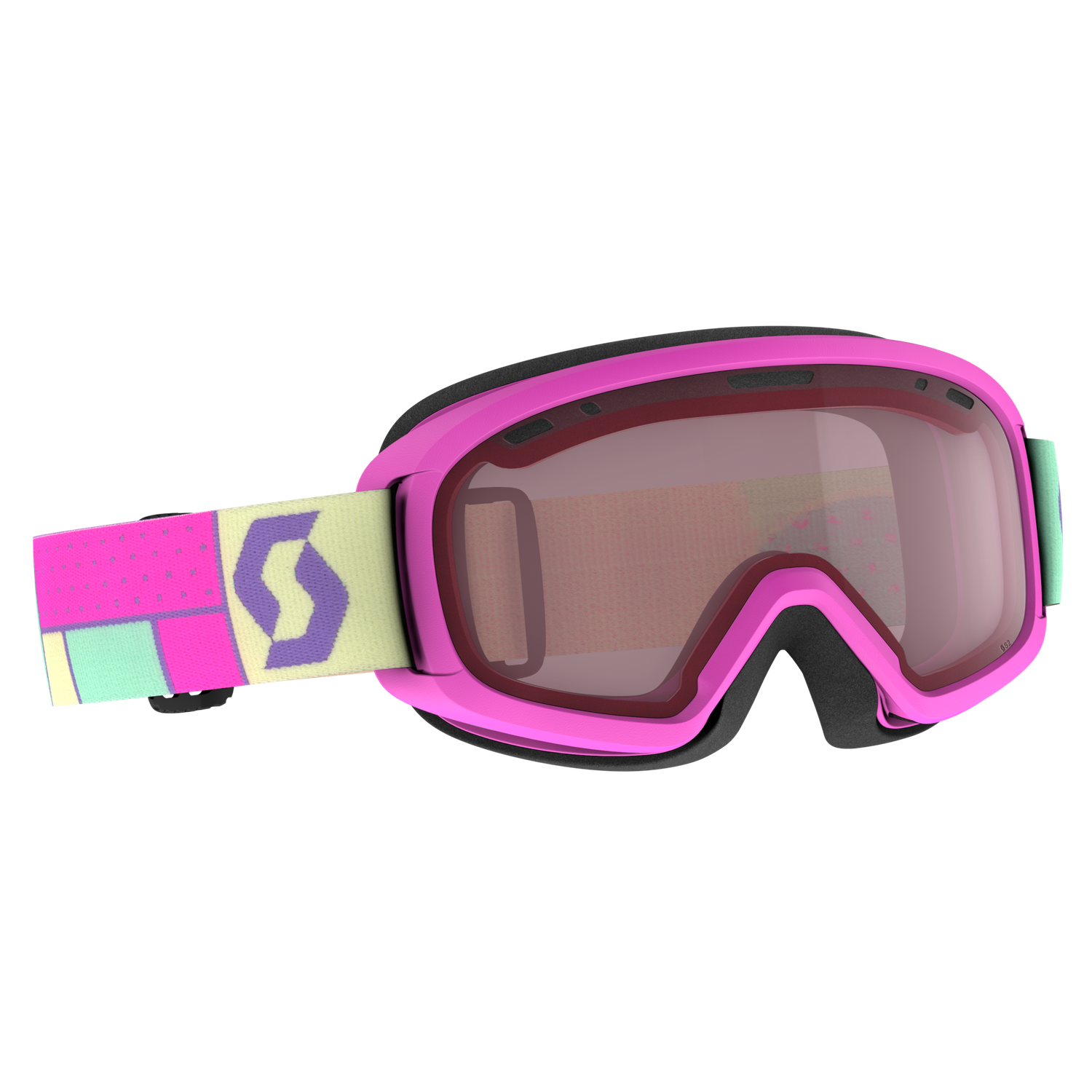 Scott Goggle Jr Witty neon pink enhancer