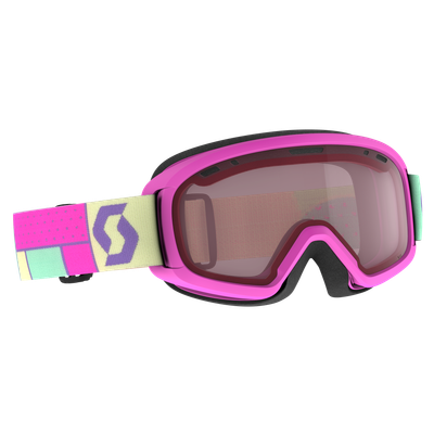 Scott Goggle Jr Witty neon pink enhancer
