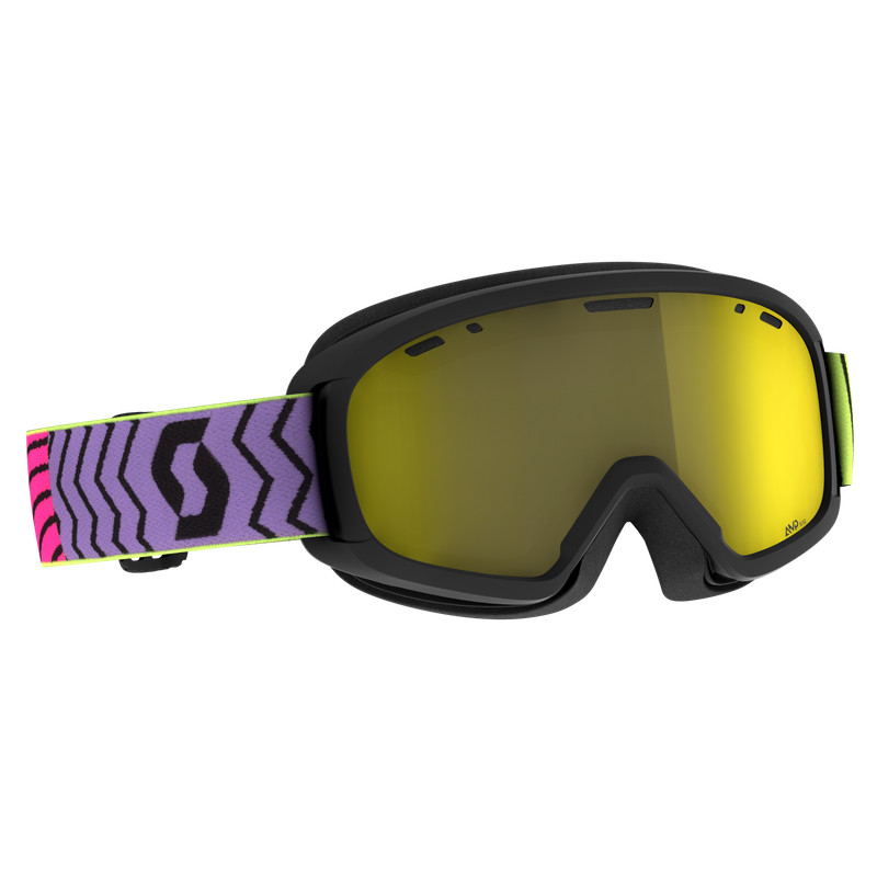 Scott Goggle Jr Witty chrome purple/neon yellow chro