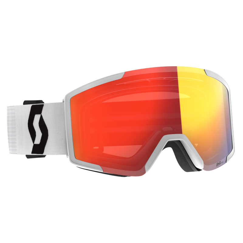 Scott Goggle Shield mine whi/blk AMP rd chrom