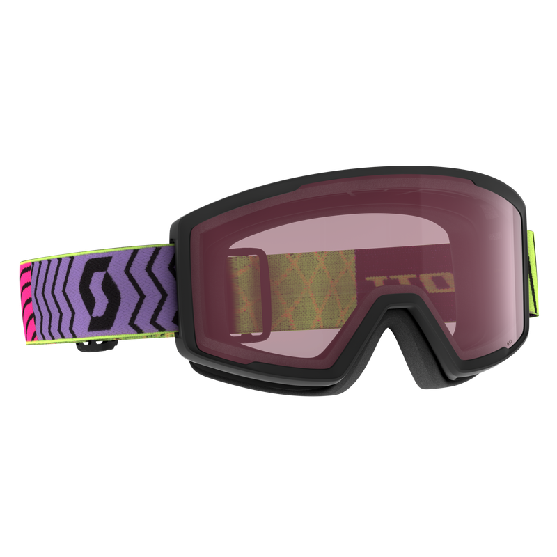 Scott Goggle Factor purple/neon enhancer