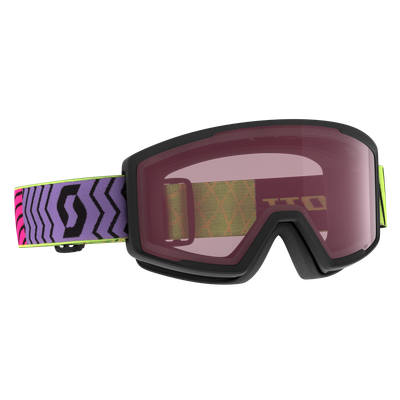 Scott Goggle Factor purple/neon enhancer