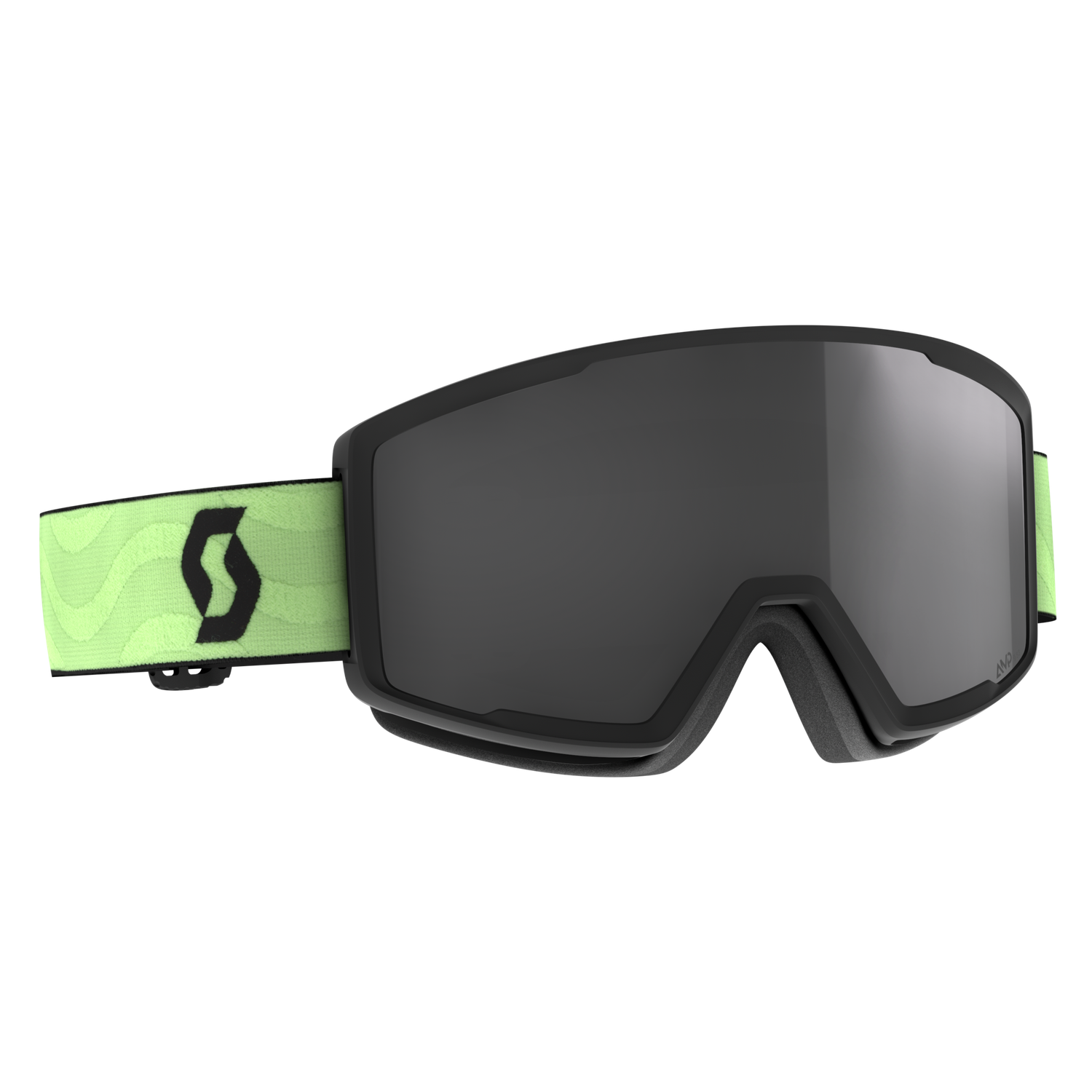 Scott Goggle Factor pro glow green black chrome