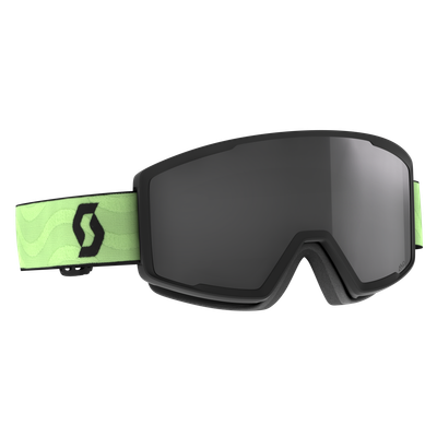 Scott Goggle Factor pro glow green black chrome