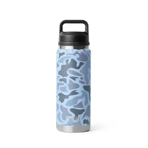 Yeti Rambler 26 oz Bottle, Color: Blue Camo