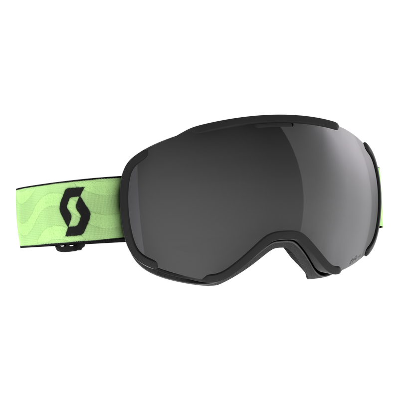 SCOTT Goggle Faze II glow green black chrome