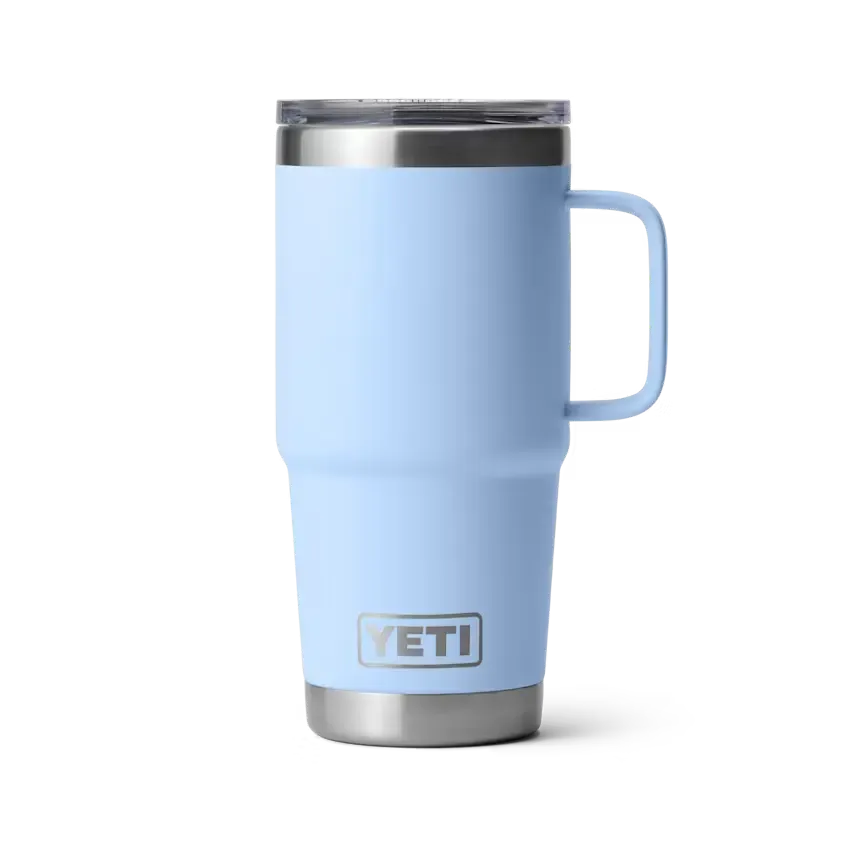 Yeti Rambler 20 Travel Mug  591 ML, Color: Big Sky Blue