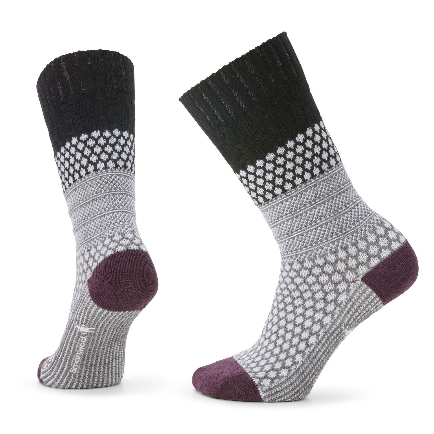 Women's Everyday Popcorn  Pattern Crew Socks