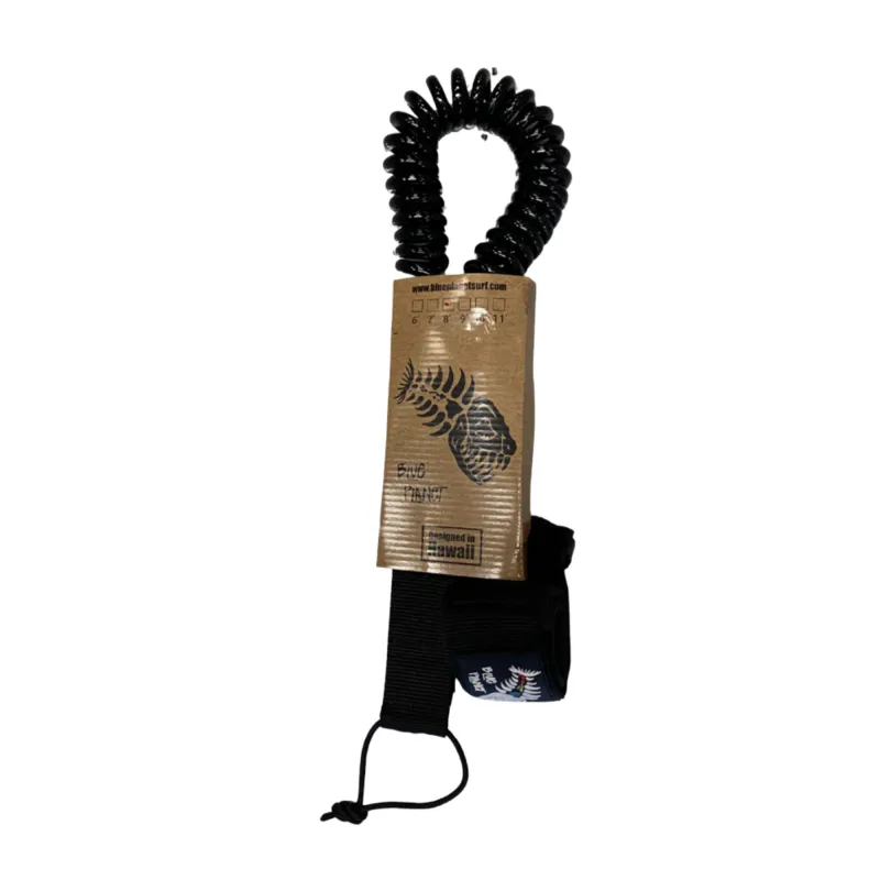 Blue Planet Deluxe coil leash 10'