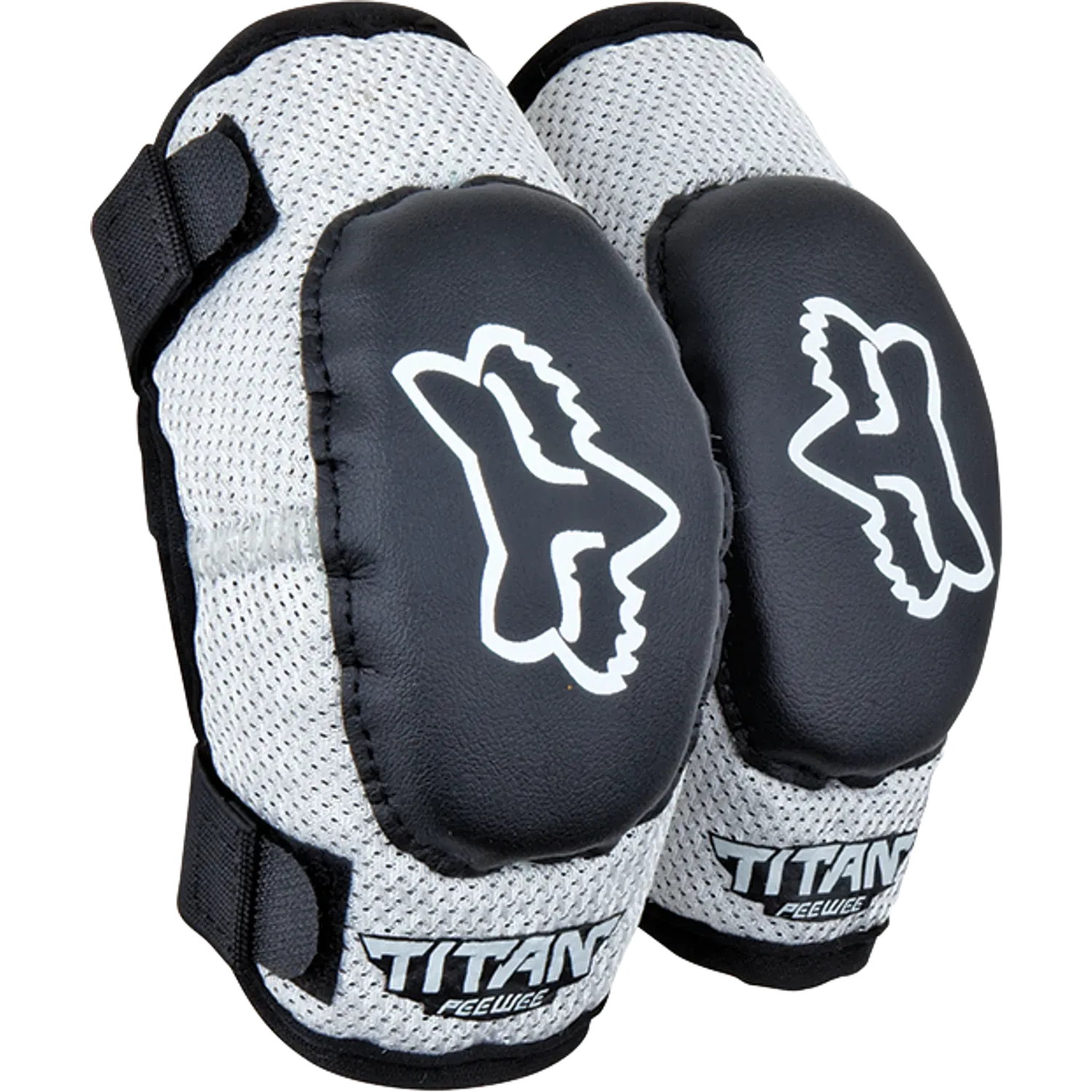 PeeWee Titan Elbow Guard  Black/Silver OS