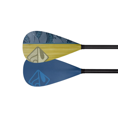 Kraken 2pc Adjustable Carbon/Bamboo SUP Paddle