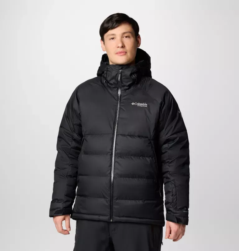 Men's Roaring Fork II Down Jacket, Color: Black, Size: M