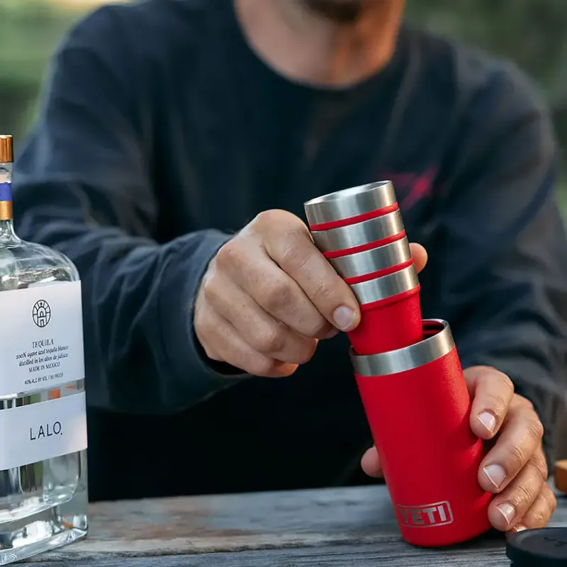 Yeti Shot Glasses &amp; Case